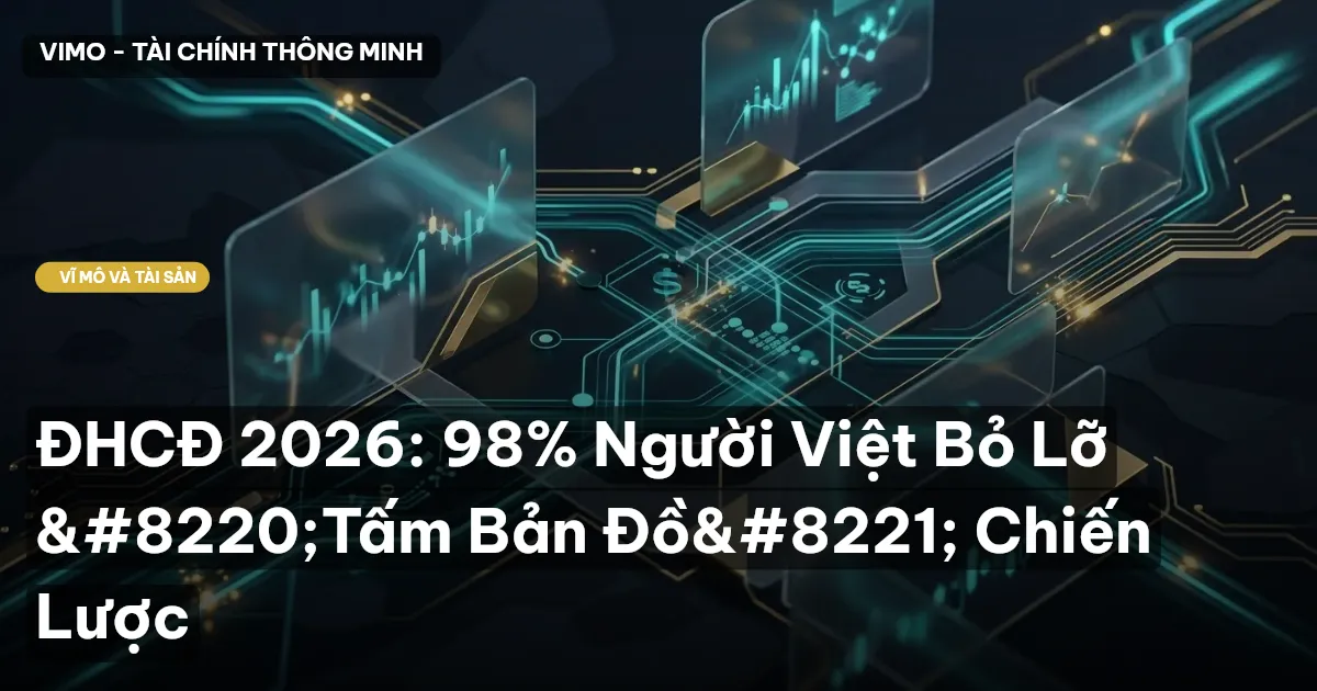 ĐHCĐ 2026: 98% Người Việt Bỏ Lỡ “Tấm Bản Đồ” Chiến Lược
