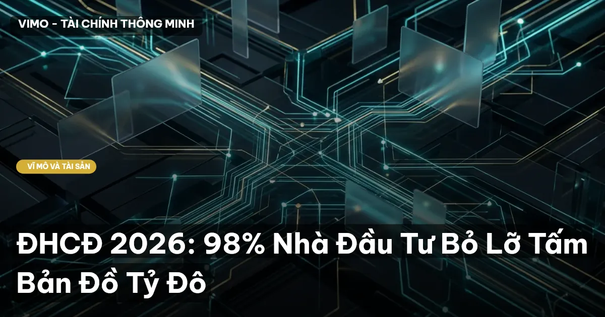 ĐHCĐ 2026: 98% Nhà Đầu Tư Bỏ Lỡ Tấm Bản Đồ Tỷ Đô