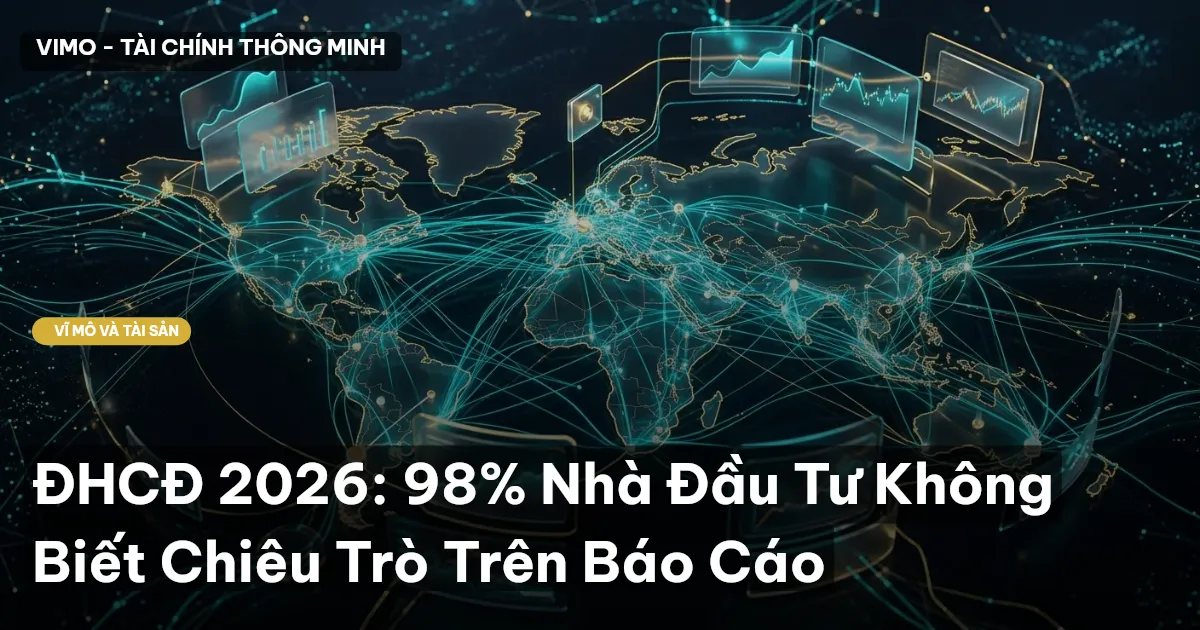 ĐHCĐ 2026: 98% Nhà Đầu Tư Không Biết Chiêu Trò Trên Báo Cáo