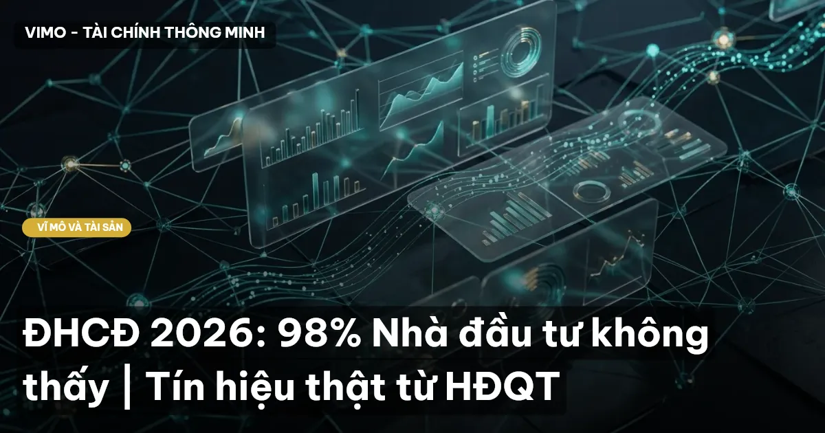 ĐHCĐ 2026: 98% Nhà đầu tư không thấy | Tín hiệu thật từ HĐQT