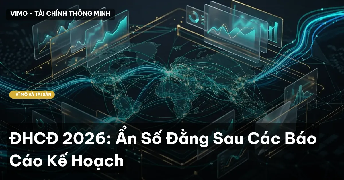 ĐHCĐ 2026: Ẩn Số Đằng Sau Các Báo Cáo Kế Hoạch