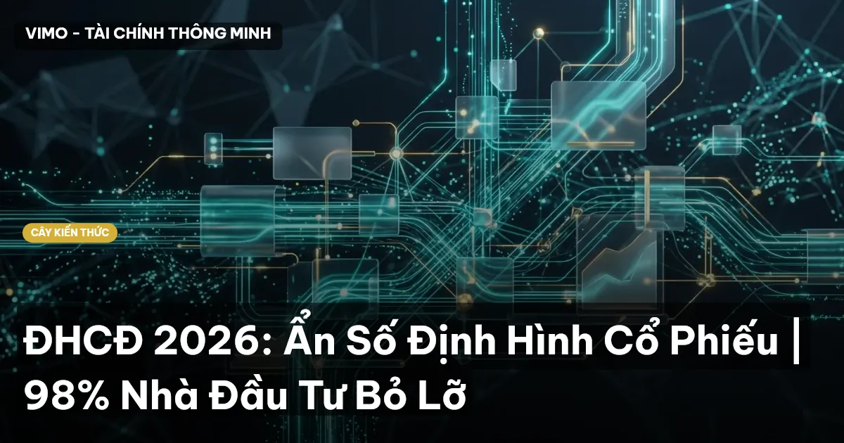 ĐHCĐ 2026: Ẩn Số Định Hình Cổ Phiếu | 98% Nhà Đầu Tư Bỏ Lỡ