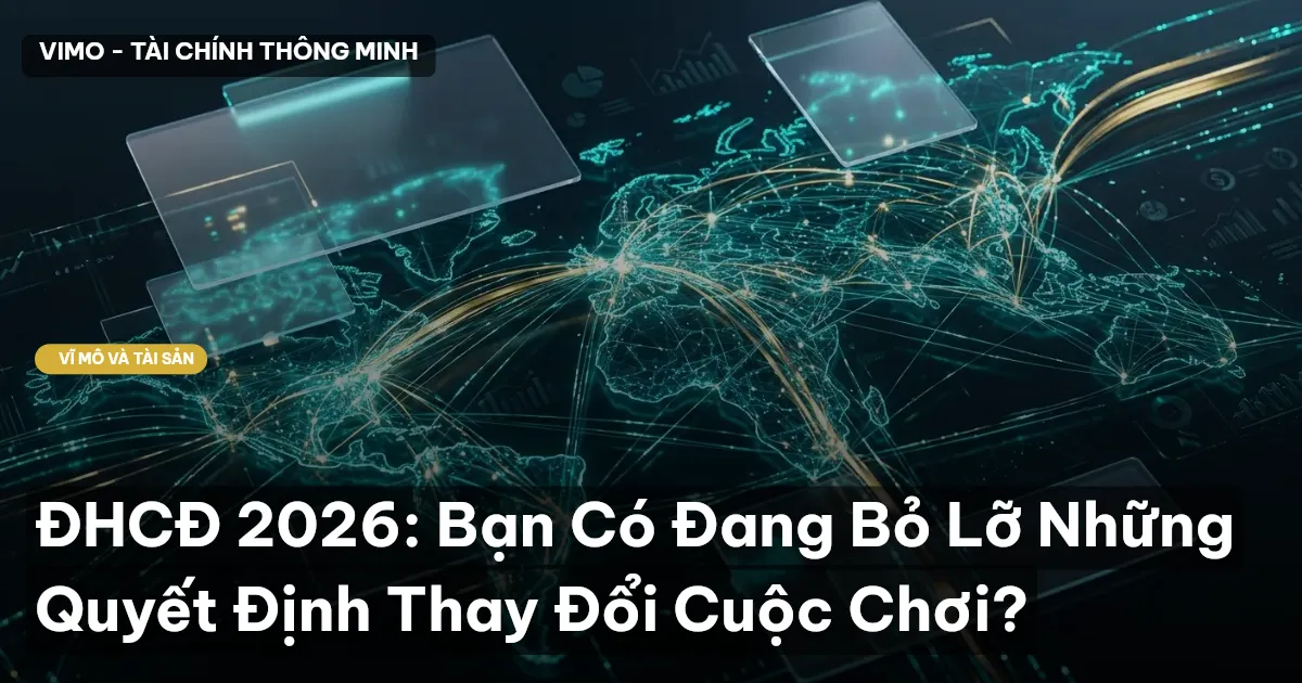 ĐHCĐ 2026: Bạn Có Đang Bỏ Lỡ Những Quyết Định Thay Đổi Cuộc Chơi?