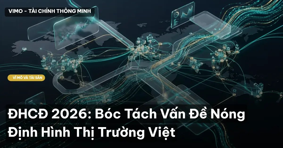 ĐHCĐ 2026: Bóc Tách Vấn Đề Nóng Định Hình Thị Trường Việt