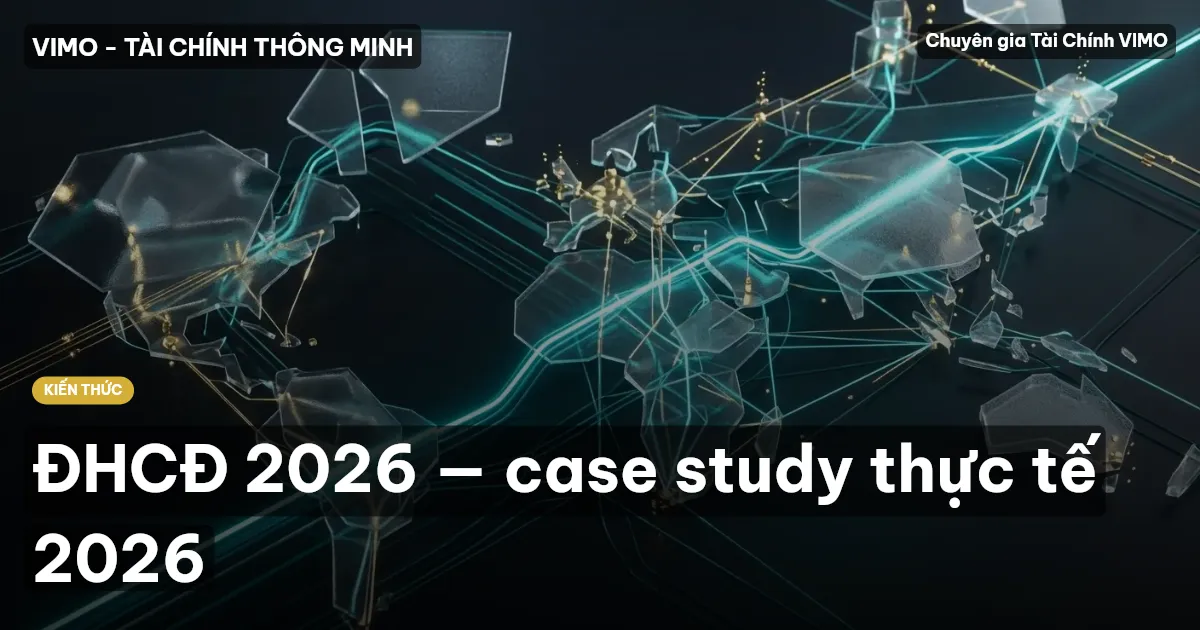 ĐHCĐ 2026 — case study thực tế 2026