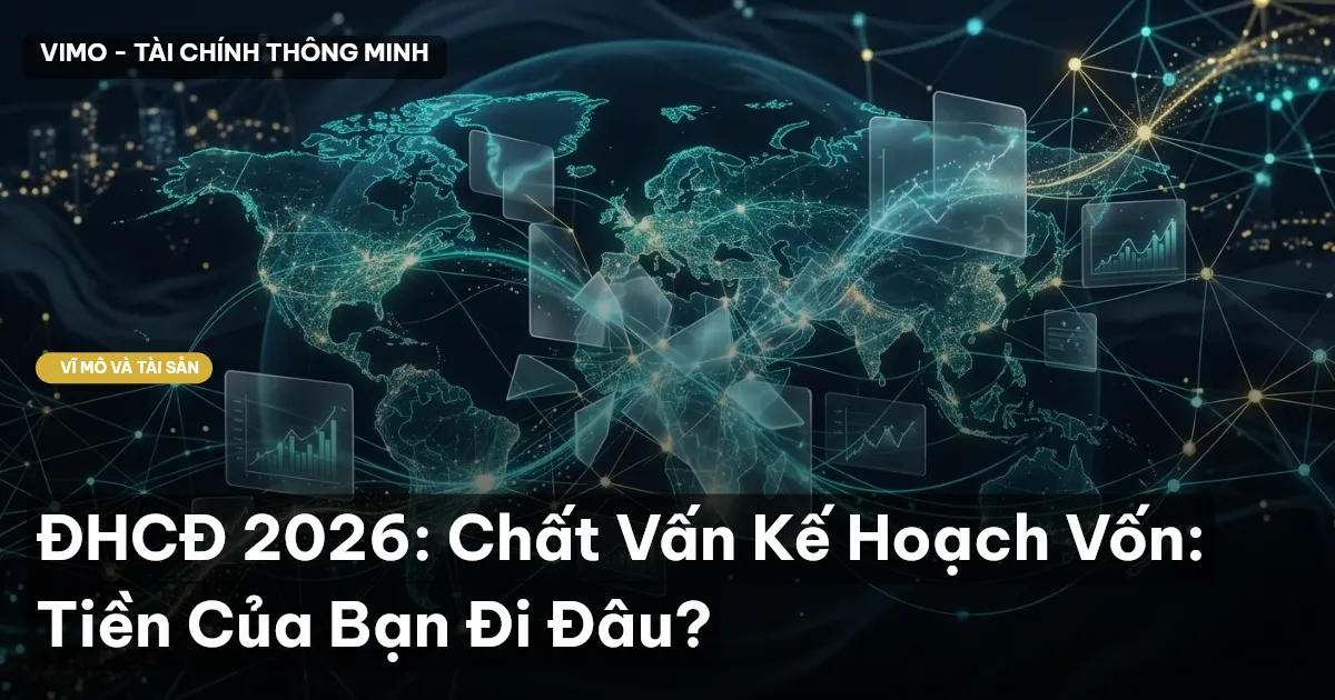 ĐHCĐ 2026: Chất Vấn Kế Hoạch Vốn: Tiền Của Bạn Đi Đâu?