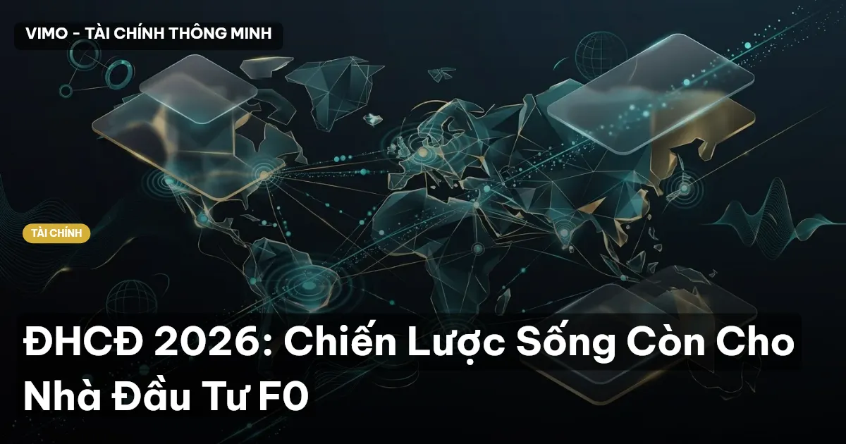 ĐHCĐ 2026: Chiến Lược Sống Còn Cho Nhà Đầu Tư F0