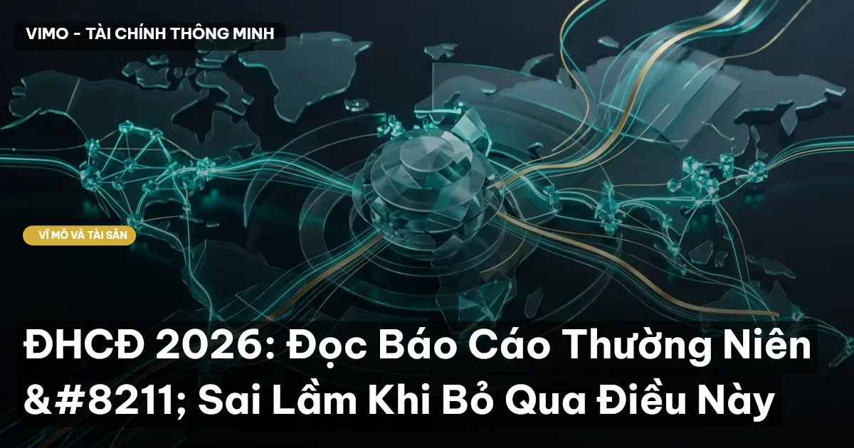 ĐHCĐ 2026: Đọc Báo Cáo Thường Niên – Sai Lầm Khi Bỏ Qua Điều Này