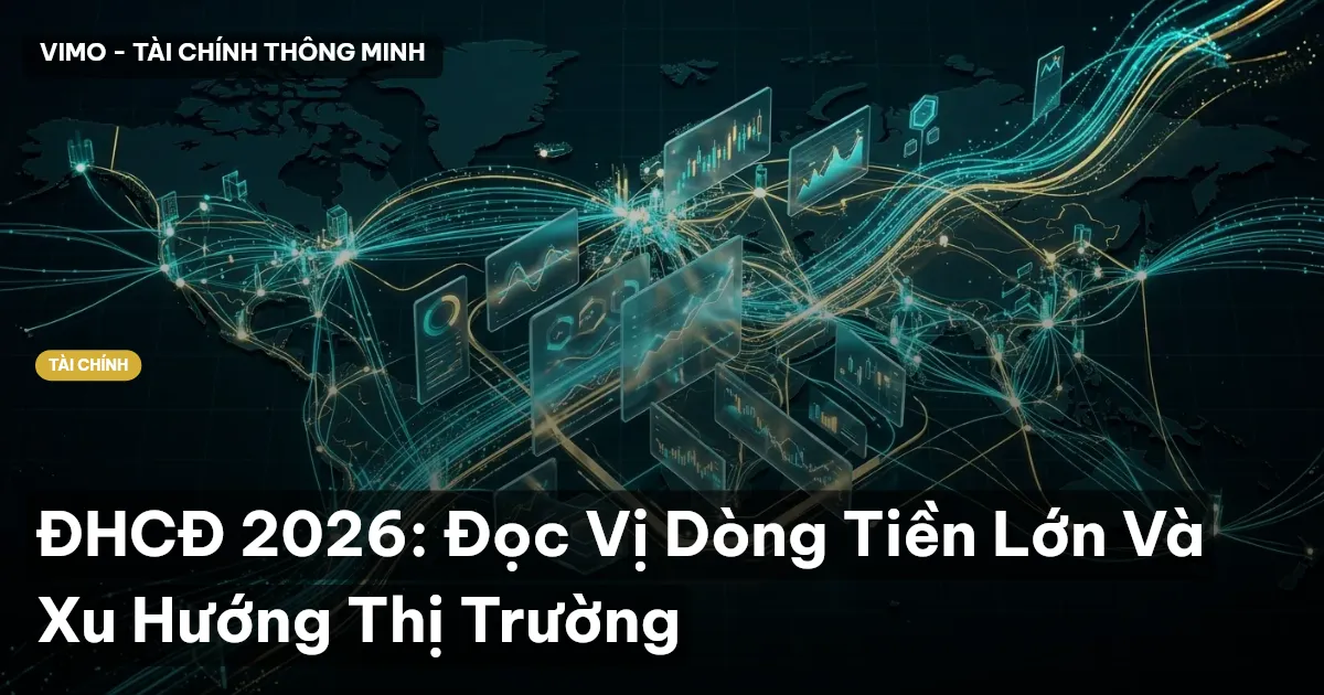 ĐHCĐ 2026: Đọc Vị Dòng Tiền Lớn Và Xu Hướng Thị Trường