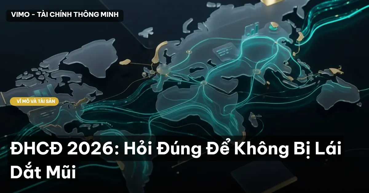 ĐHCĐ 2026: Hỏi Đúng Để Không Bị Lái Dắt Mũi
