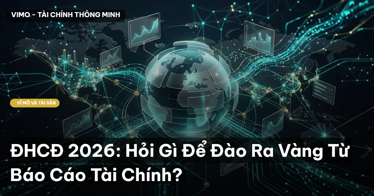 ĐHCĐ 2026: Hỏi Gì Để Đào Ra Vàng Từ Báo Cáo Tài Chính?