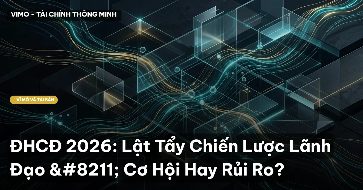 ĐHCĐ 2026: Lật Tẩy Chiến Lược Lãnh Đạo – Cơ Hội Hay Rủi Ro?