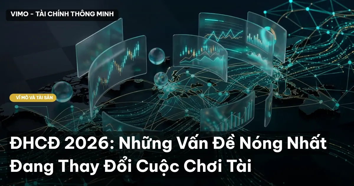 ĐHCĐ 2026: Những Vấn Đề Nóng Nhất Đang Thay Đổi Cuộc Chơi Tài