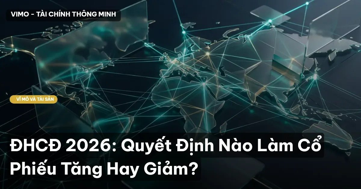 ĐHCĐ 2026: Quyết Định Nào Làm Cổ Phiếu Tăng Hay Giảm?