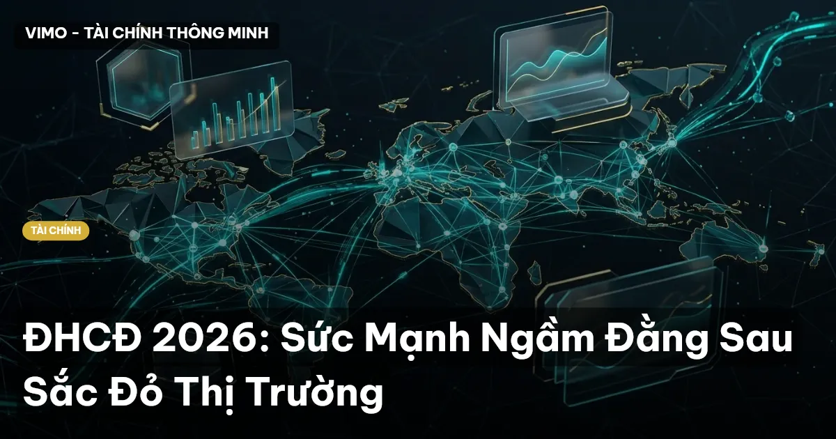 ĐHCĐ 2026: Sức Mạnh Ngầm Đằng Sau Sắc Đỏ Thị Trường