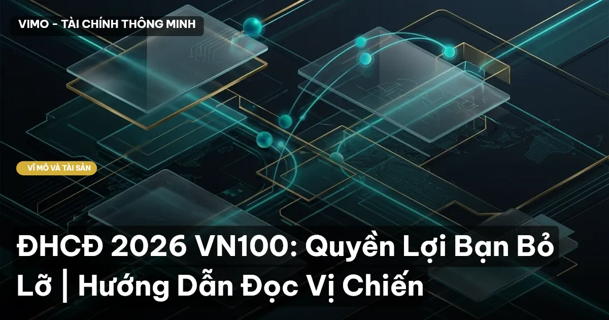 ĐHCĐ 2026 VN100: Quyền Lợi Bạn Bỏ Lỡ | Hướng Dẫn Đọc Vị Chiến