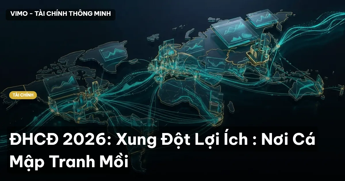 xung đột lợi ích ĐHCĐ