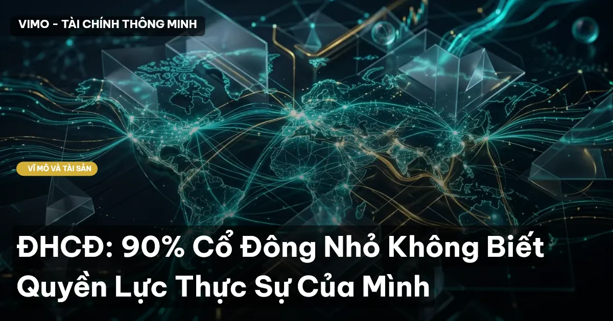 ĐHCĐ: 90% Cổ Đông Nhỏ Không Biết Quyền Lực Thực Sự Của Mình
