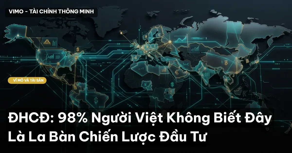 ĐHCĐ: 98% Người Việt Không Biết Đây Là La Bàn Chiến Lược Đầu Tư