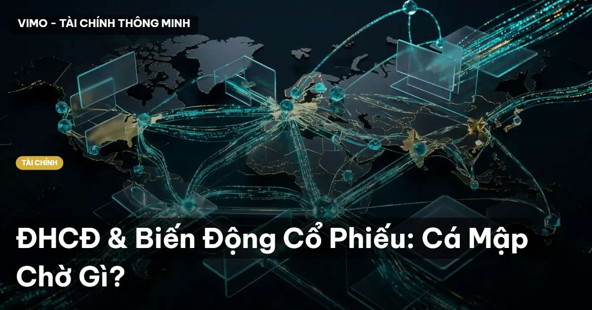 ĐHCĐ & Biến Động Cổ Phiếu: Cá Mập Chờ Gì?