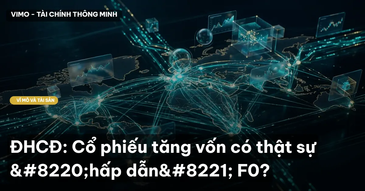 ĐHCĐ: Cổ phiếu tăng vốn có thật sự “hấp dẫn” F0?