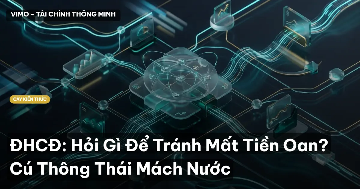 ĐHCĐ: Hỏi Gì Để Tránh Mất Tiền Oan? Cú Thông Thái Mách Nước