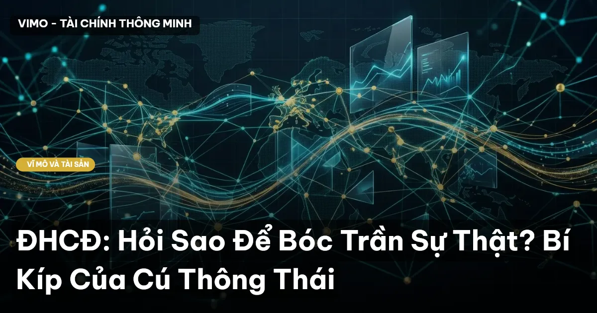 ĐHCĐ: Hỏi Sao Để Bóc Trần Sự Thật? Bí Kíp Của Cú Thông Thái