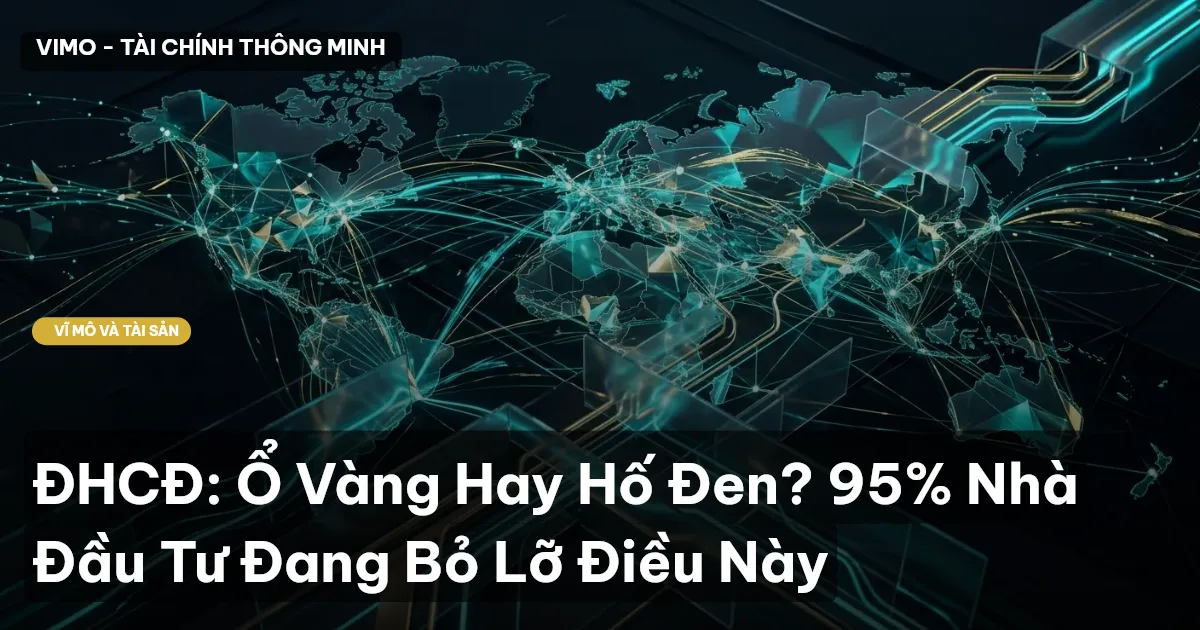 ĐHCĐ: Ổ Vàng Hay Hố Đen? 95% Nhà Đầu Tư Đang Bỏ Lỡ Điều Này