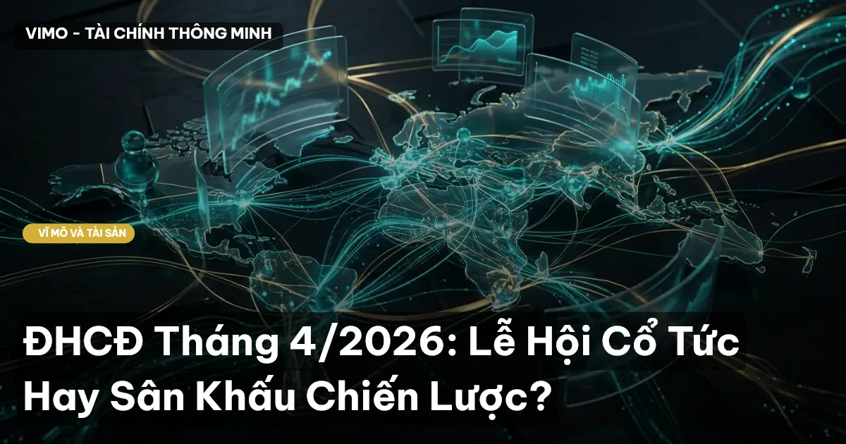ĐHCĐ Tháng 4/2026: Lễ Hội Cổ Tức Hay Sân Khấu Chiến Lược?