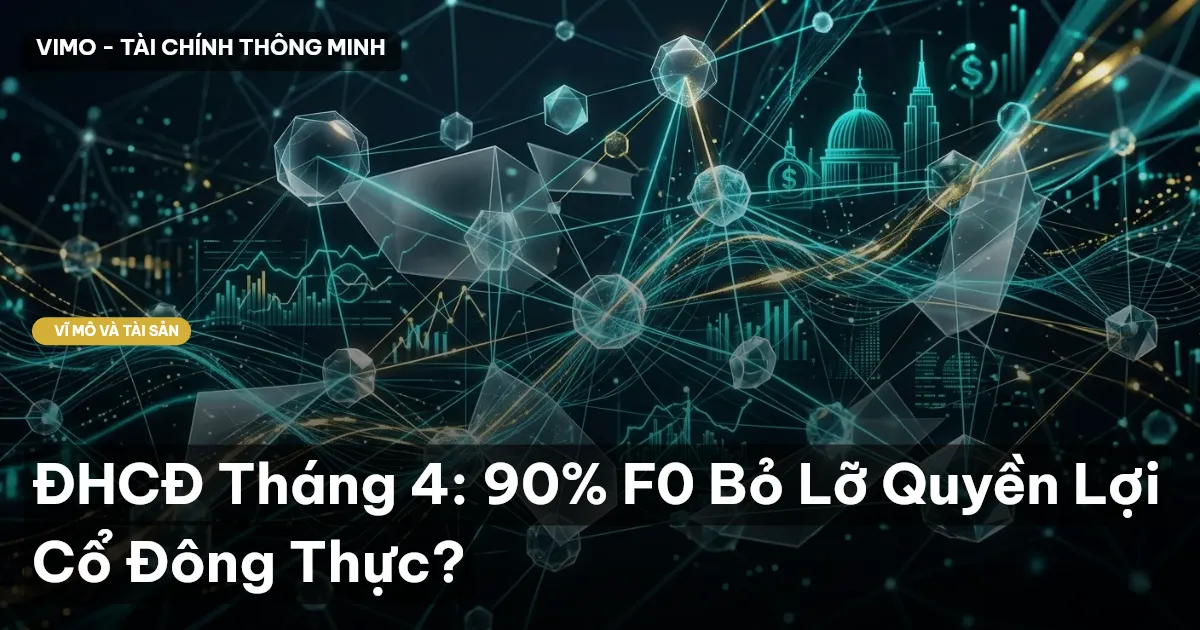 ĐHCĐ Tháng 4: 90% F0 Bỏ Lỡ Quyền Lợi Cổ Đông Thực?