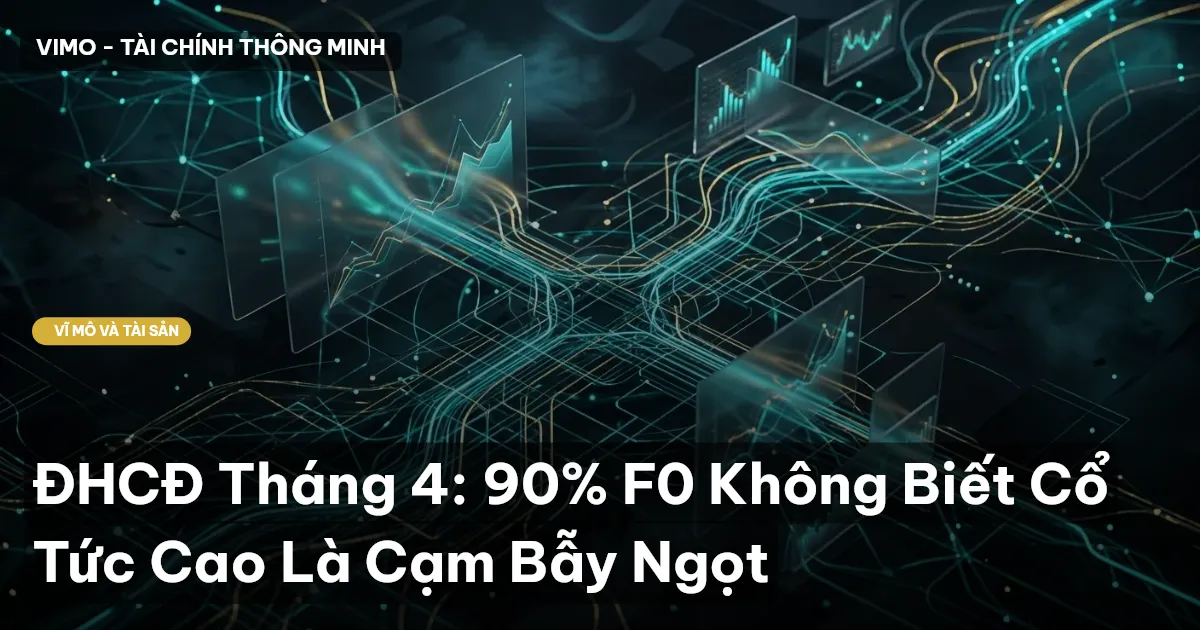 ĐHCĐ Tháng 4: 90% F0 Không Biết Cổ Tức Cao Là Cạm Bẫy Ngọt