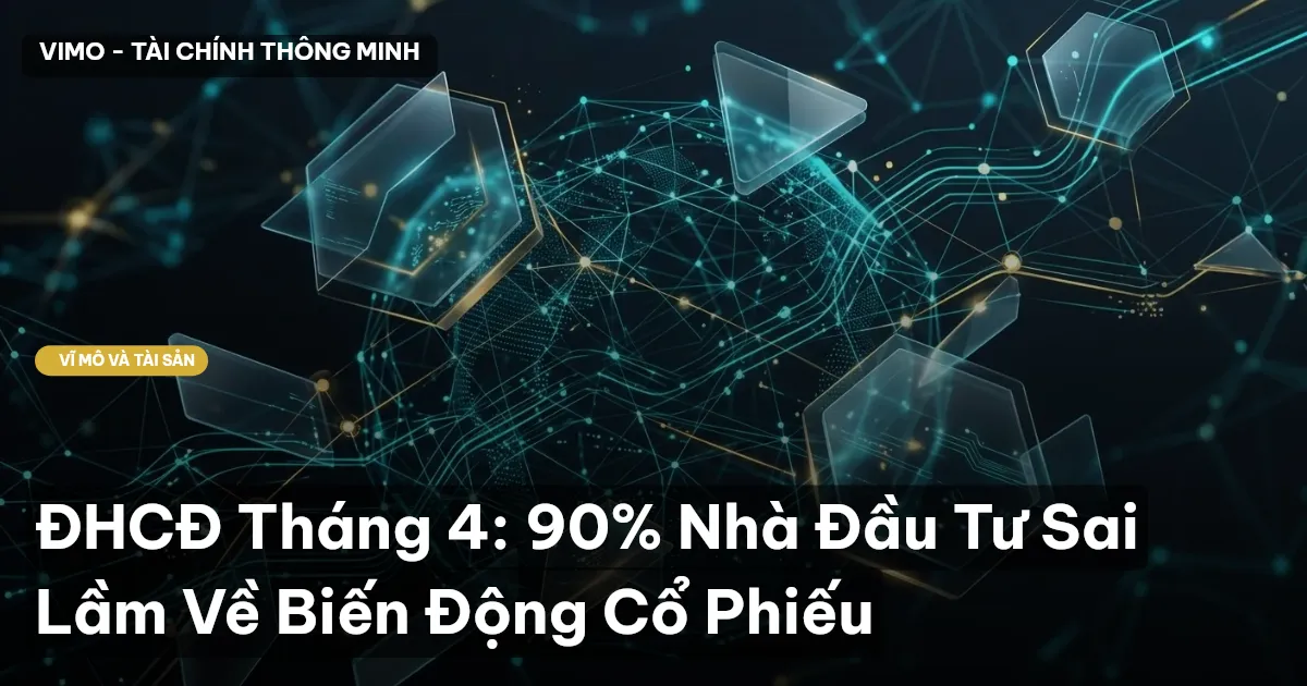 ĐHCĐ Tháng 4: 90% Nhà Đầu Tư Sai Lầm Về Biến Động Cổ Phiếu