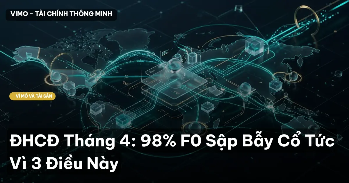 ĐHCĐ Tháng 4: 98% F0 Sập Bẫy Cổ Tức Vì 3 Điều Này