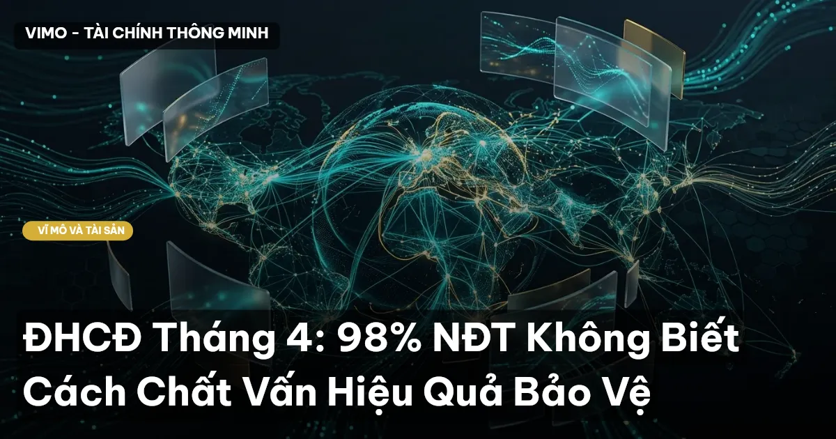 ĐHCĐ Tháng 4: 98% NĐT Không Biết Cách Chất Vấn Hiệu Quả Bảo Vệ