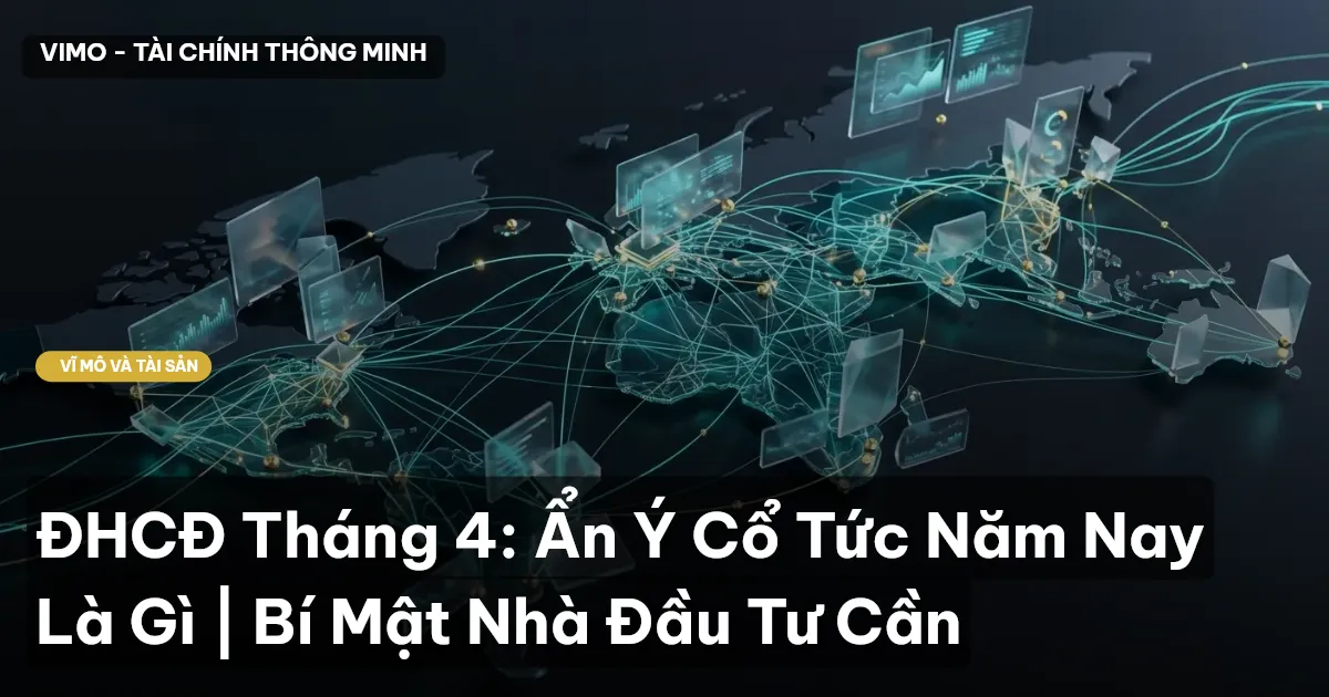 ĐHCĐ Tháng 4: Ẩn Ý Cổ Tức Năm Nay Là Gì | Bí Mật Nhà Đầu Tư Cần