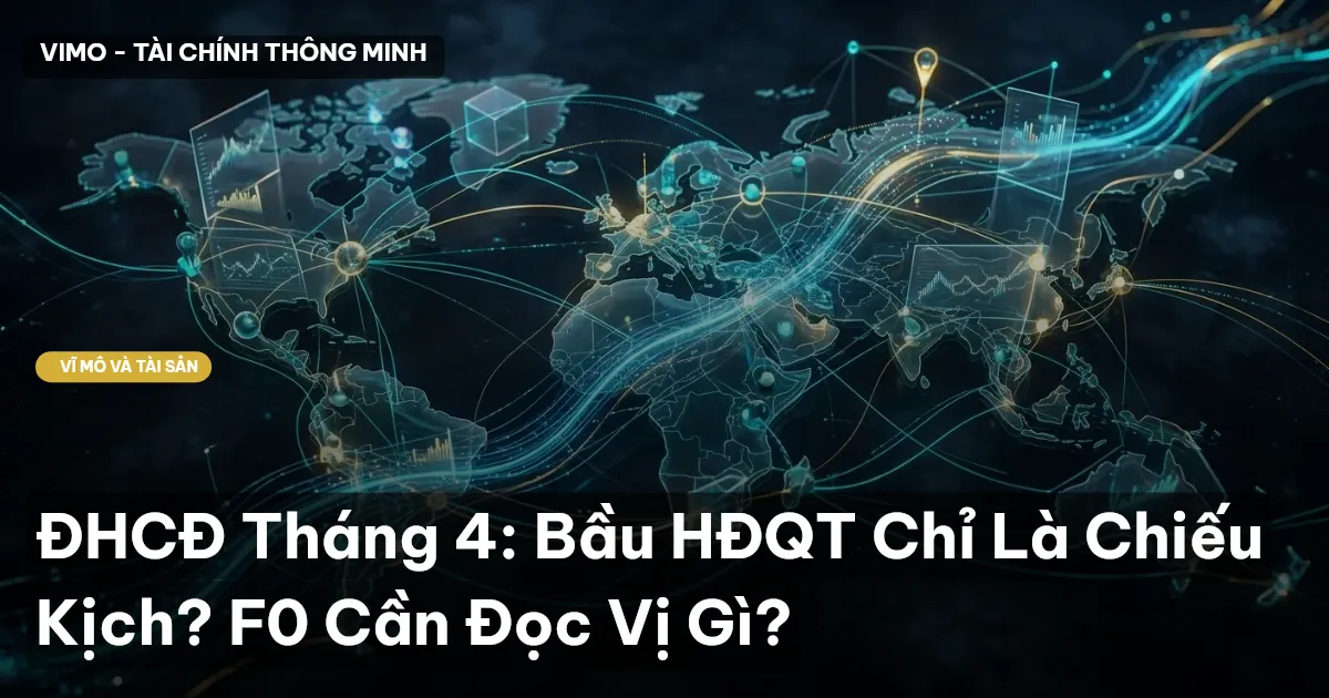 ĐHCĐ Tháng 4: Bầu HĐQT Chỉ Là Chiếu Kịch? F0 Cần Đọc Vị Gì?
