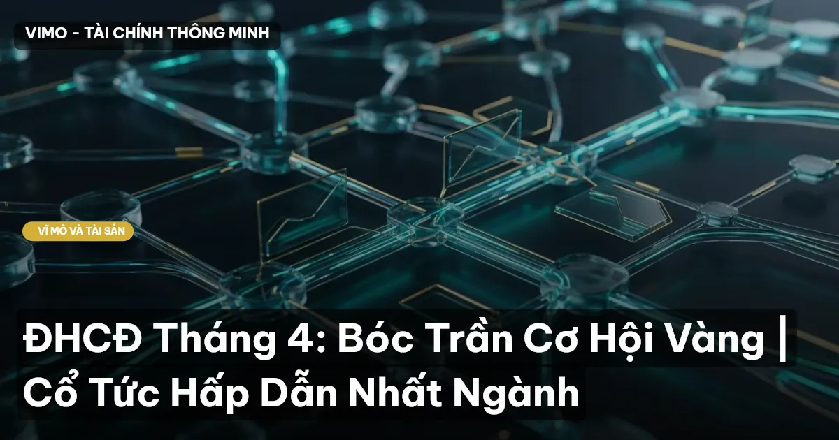 ĐHCĐ Tháng 4: Bóc Trần Cơ Hội Vàng | Cổ Tức Hấp Dẫn Nhất Ngành