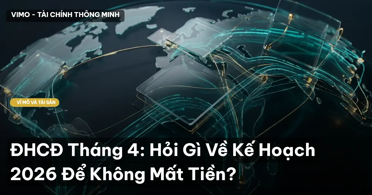 ĐHCĐ Tháng 4: Hỏi Gì Về Kế Hoạch 2026 Để Không Mất Tiền?