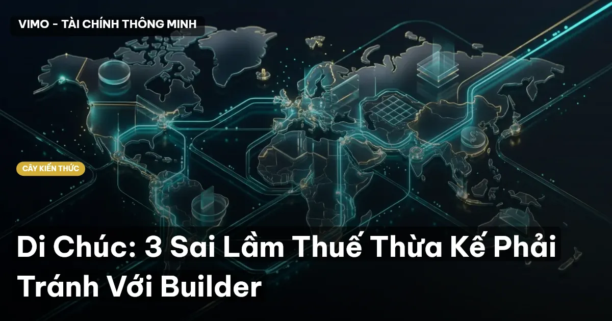 Di Chúc: 3 Sai Lầm Thuế Thừa Kế Phải Tránh Với Builder