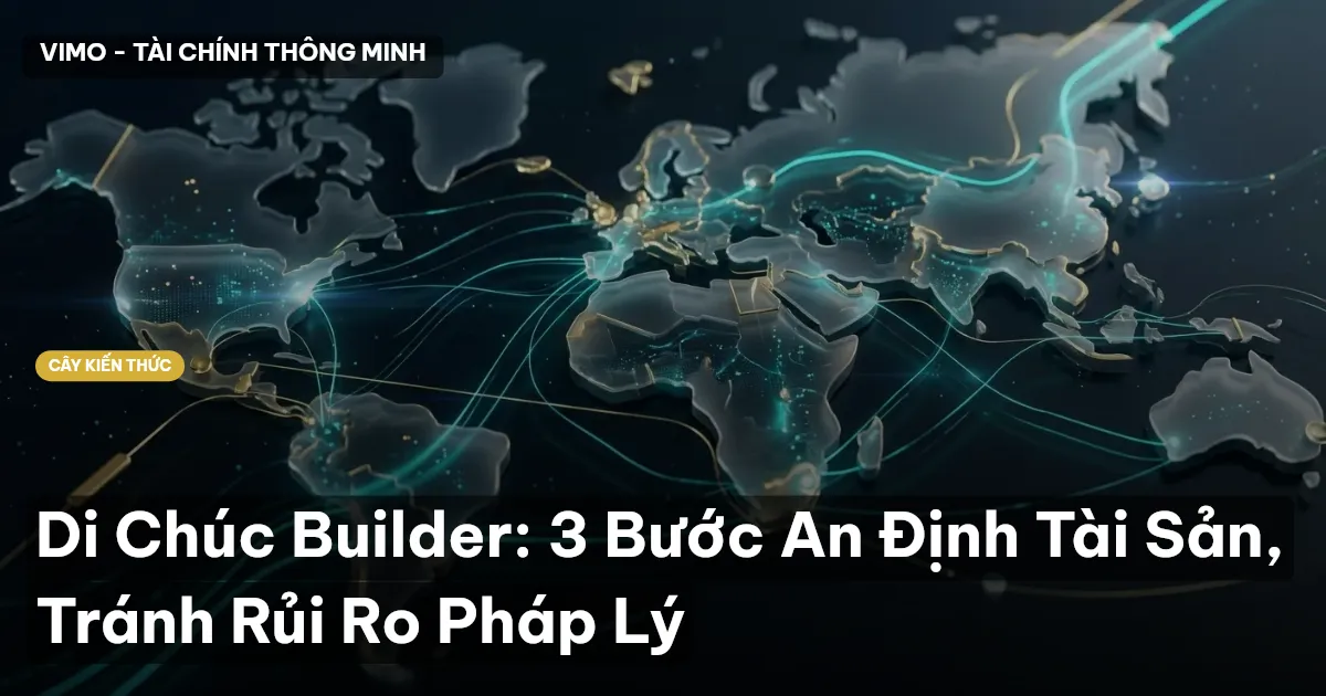 Di Chúc Builder: 3 Bước An Định Tài Sản, Tránh Rủi Ro Pháp Lý
