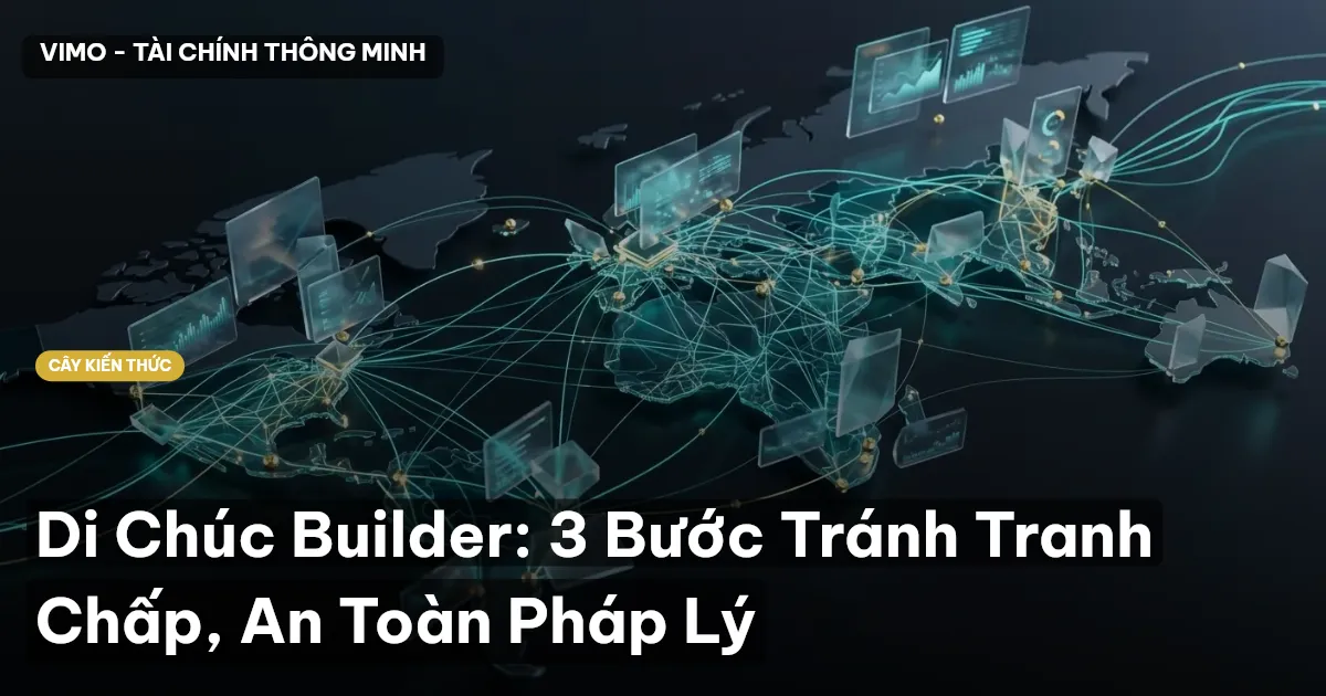 Di Chúc Builder: 3 Bước Tránh Tranh Chấp, An Toàn Pháp Lý