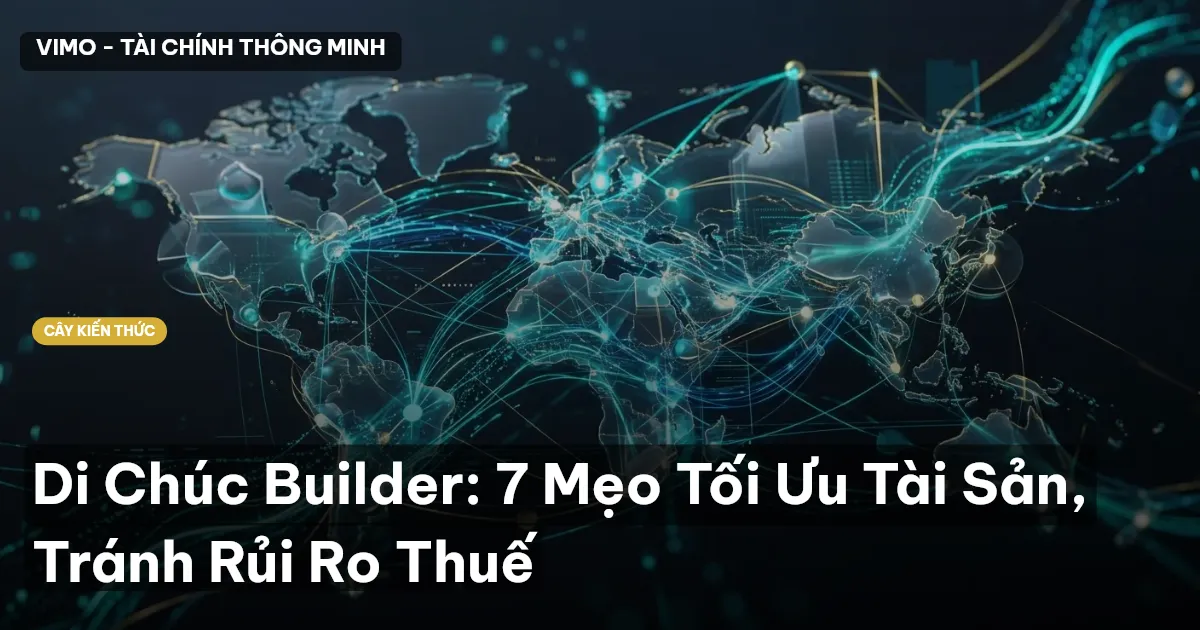 Di Chúc Builder: 7 Mẹo Tối Ưu Tài Sản, Tránh Rủi Ro Thuế