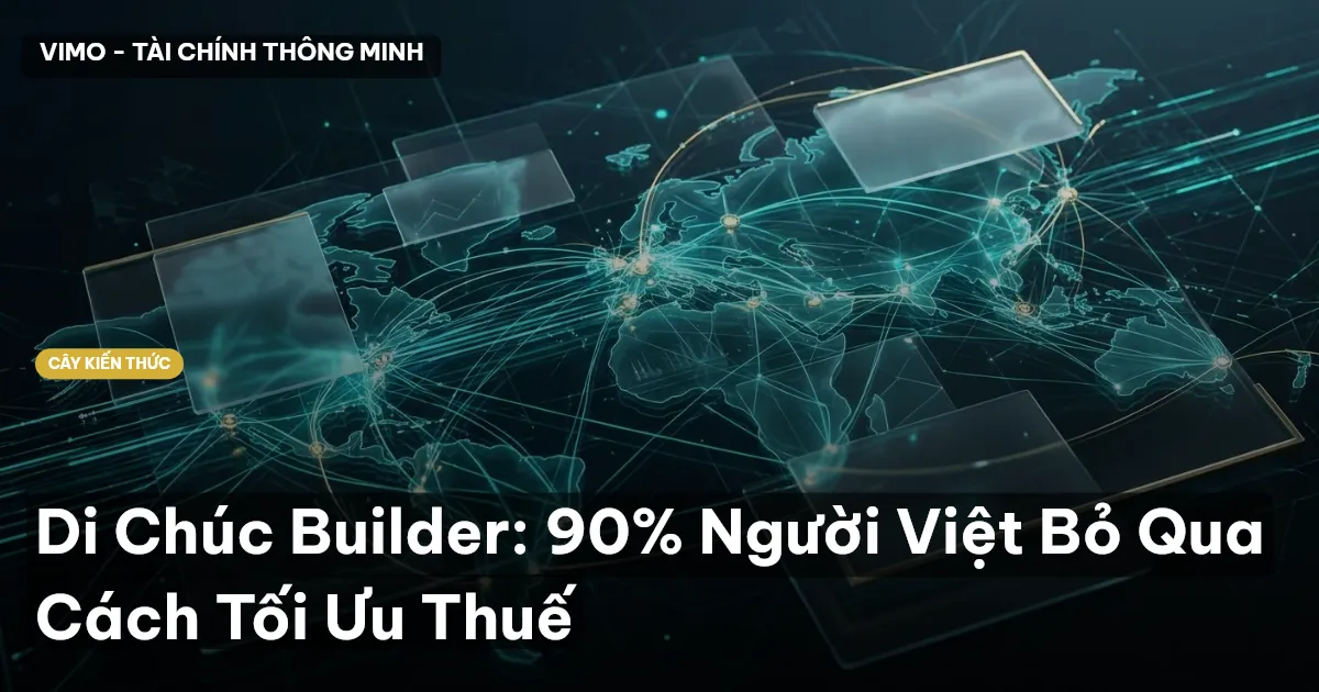 Di Chúc Builder: 90% Người Việt Bỏ Qua Cách Tối Ưu Thuế