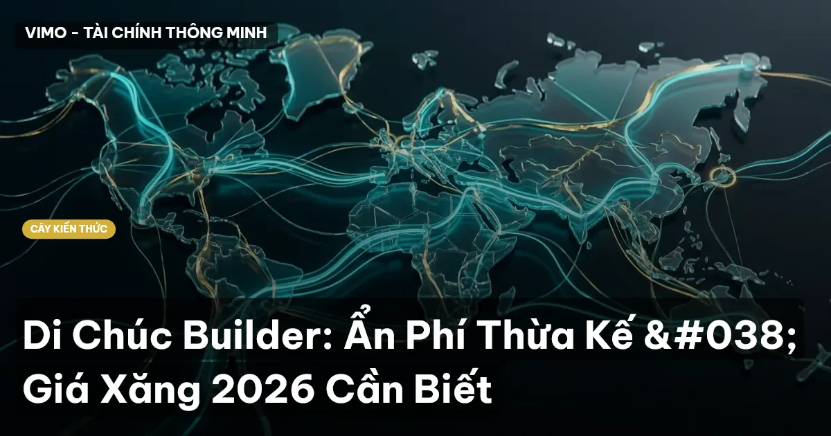Di Chúc Builder: Ẩn Phí Thừa Kế & Giá Xăng 2026 Cần Biết
