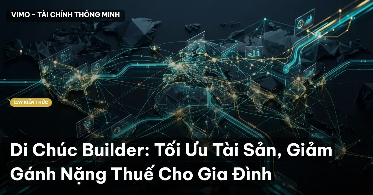 Di Chúc Builder: Tối Ưu Tài Sản, Giảm Gánh Nặng Thuế Cho Gia Đình