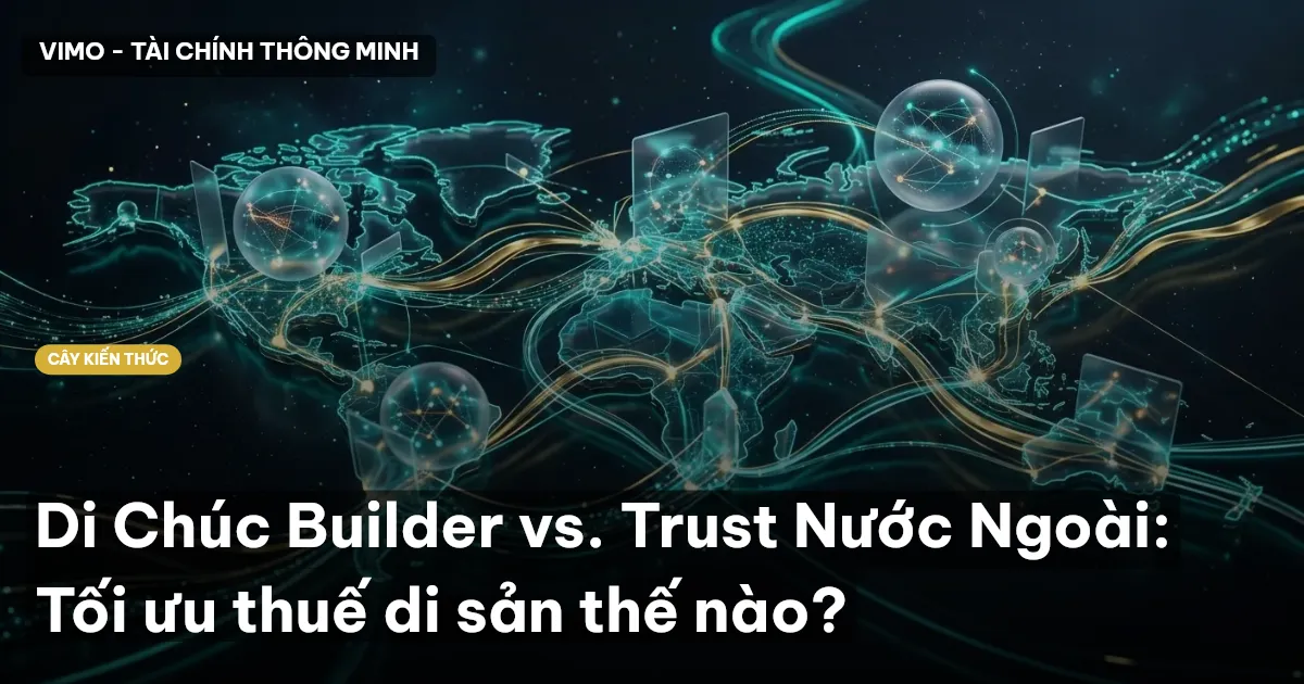 Di Chúc Builder vs. Trust Nước Ngoài: Tối ưu thuế di sản thế nào?
