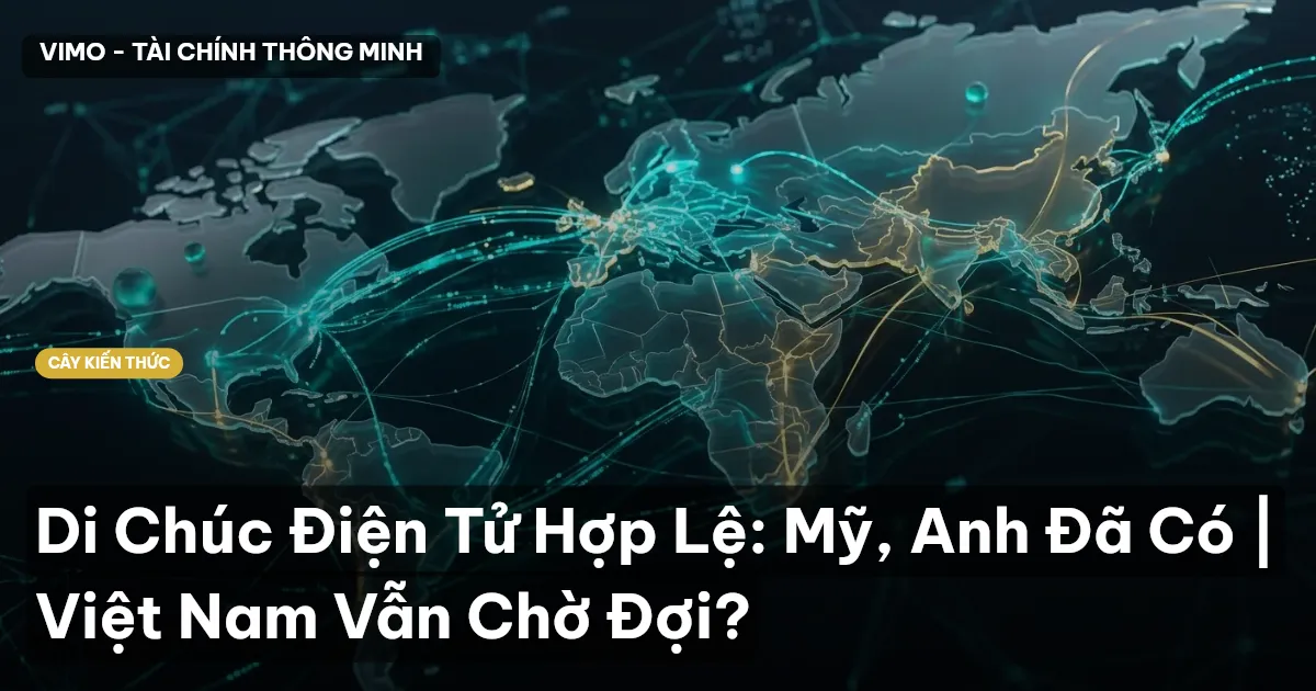 Di Chúc Điện Tử Hợp Lệ: Mỹ, Anh Đã Có | Việt Nam Vẫn Chờ Đợi?
