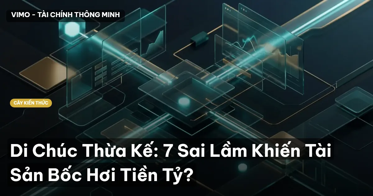 Di Chúc Thừa Kế: 7 Sai Lầm Khiến Tài Sản Bốc Hơi Tiền Tỷ?