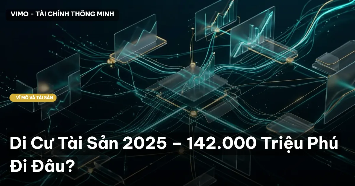 Di Cư Tài Sản 2025 – 142.000 Triệu Phú Đi Đâu?