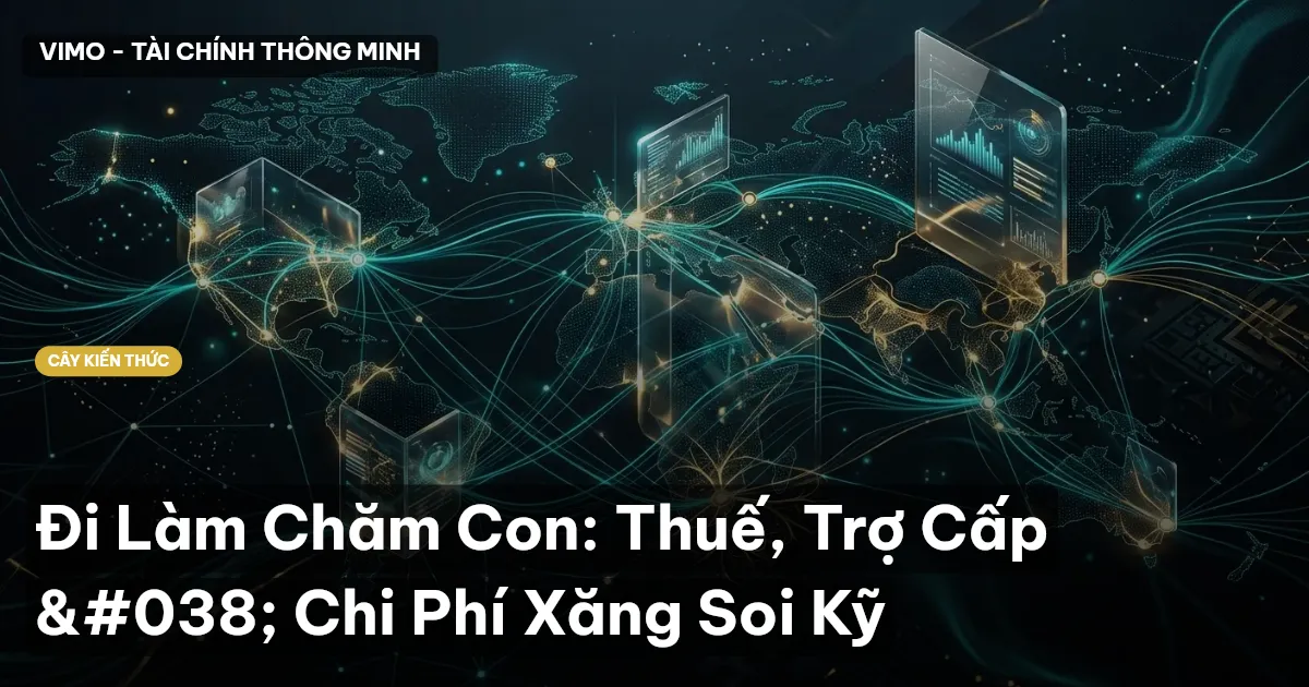 Đi Làm Chăm Con: Thuế, Trợ Cấp & Chi Phí Xăng Soi Kỹ